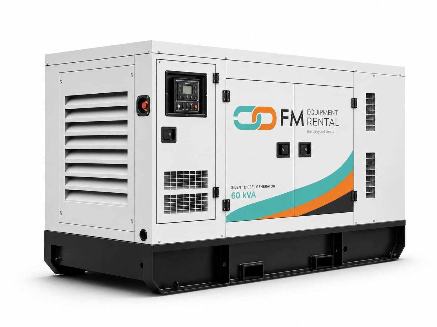 Event-grade 60 kVA silent set