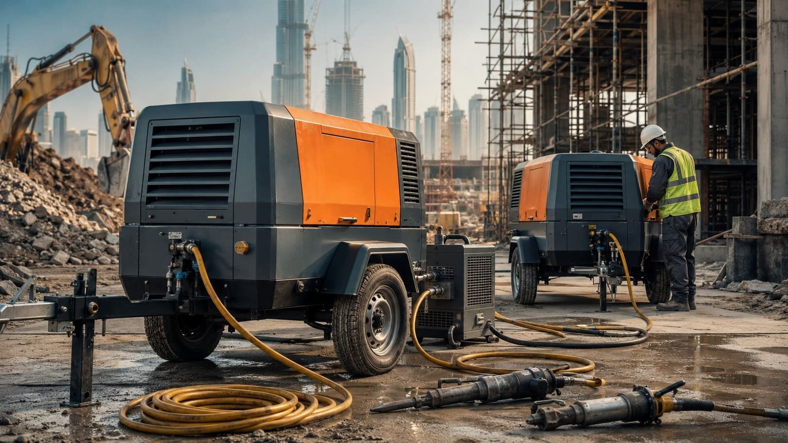 Air compressor rental